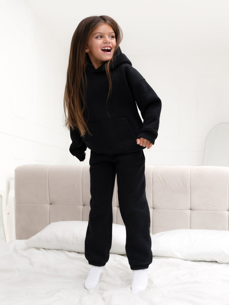 Mini Blakely Hoodie - Tonal Black