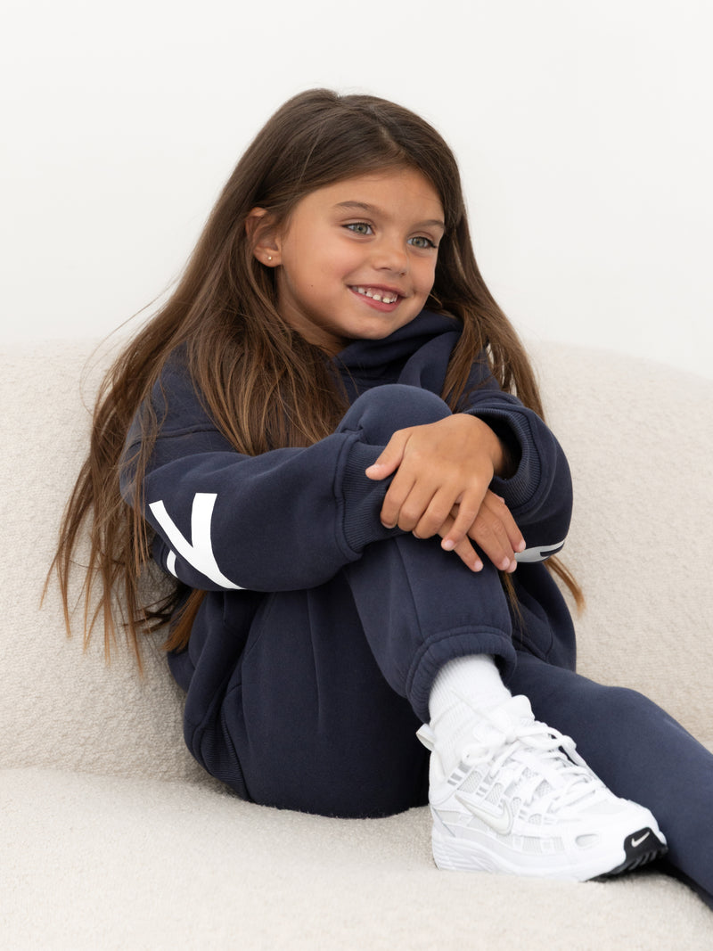 Mini Blakely Hoodie - True Navy