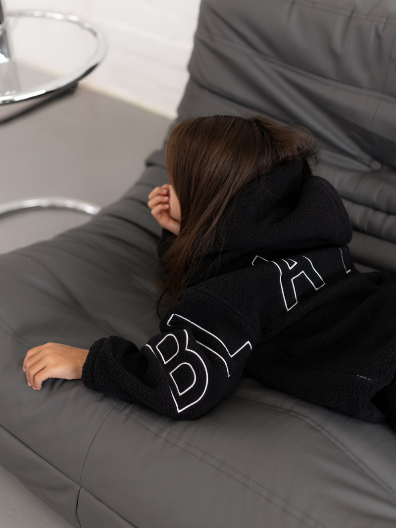 Mini Borg Hoodie - Black