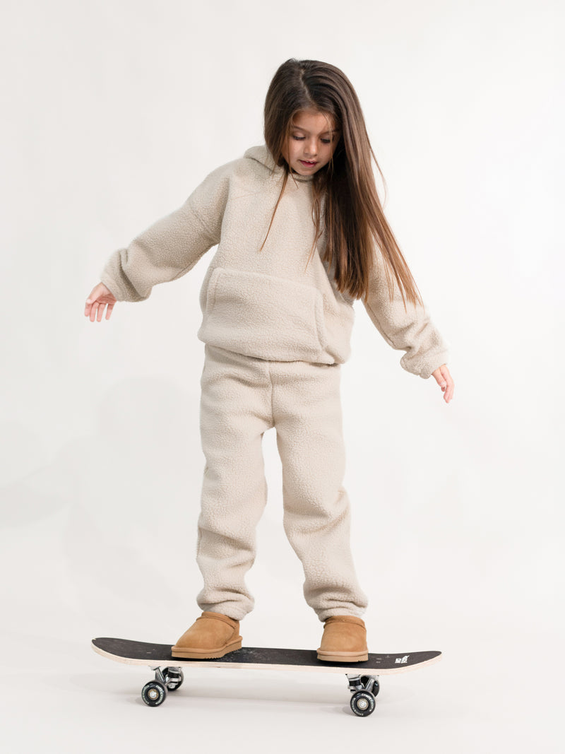 Mini Borg Hoodie - Tan