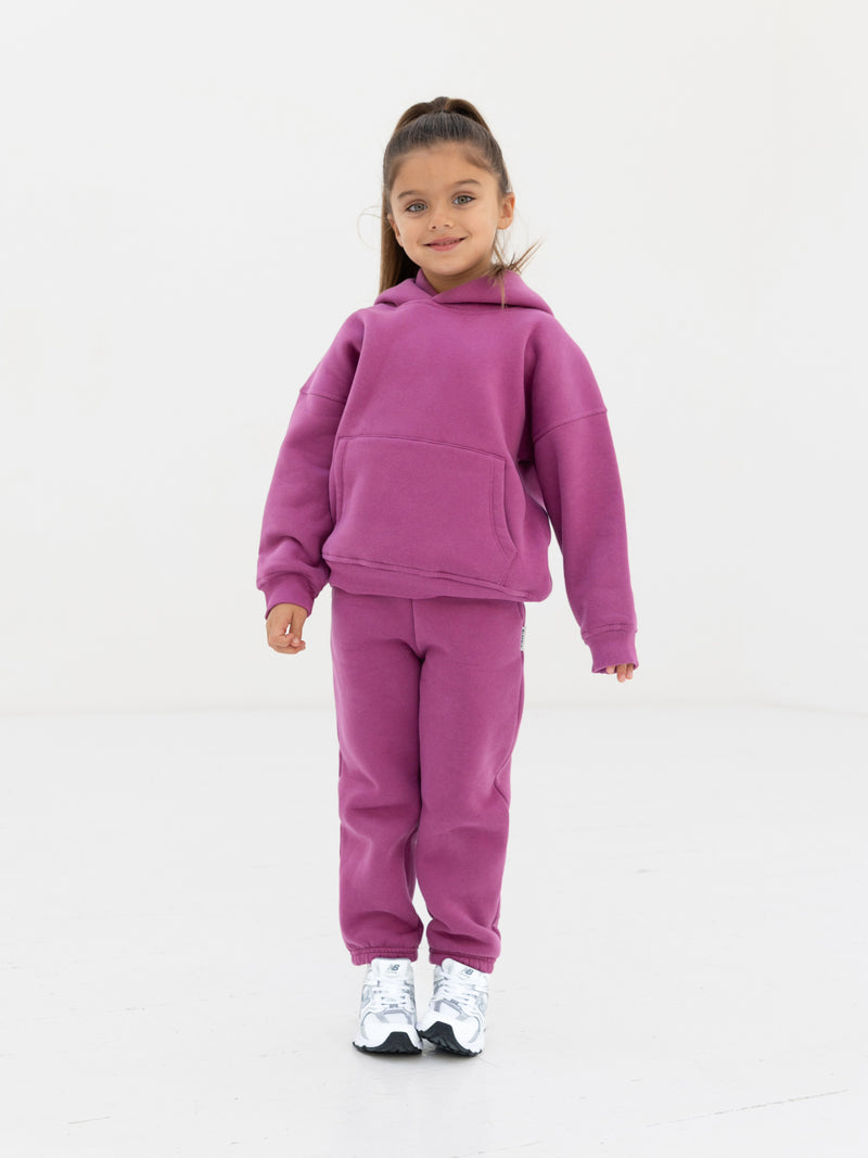 Mini Blakely Hoodie - Mulberry