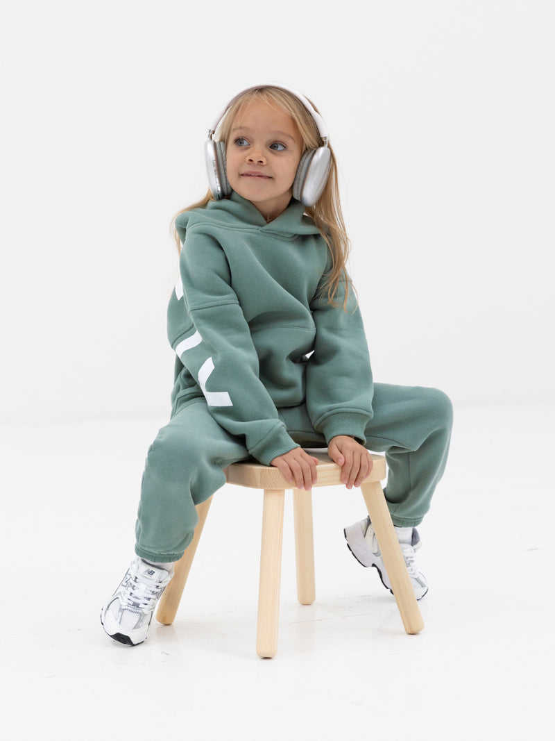 Mini Blakely Hoodie - Sage Green