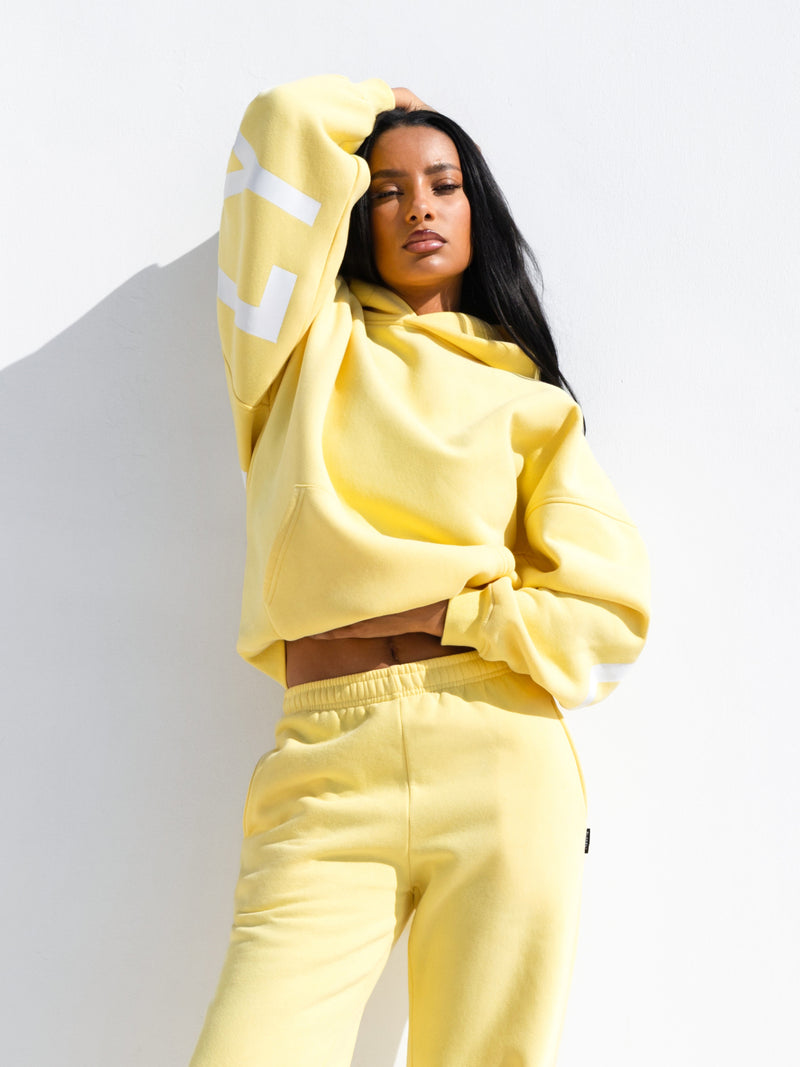 Isabel Oversized Hoodie - Lemon