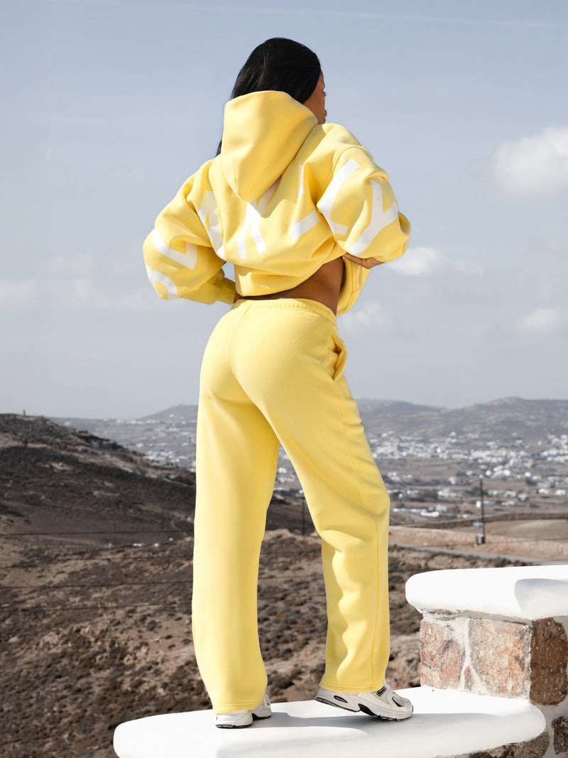 Isabel Oversized Hoodie - Lemon