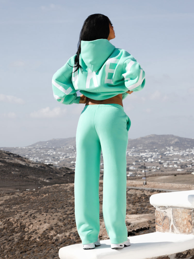 Isabel Oversized Hoodie - Bright Mint