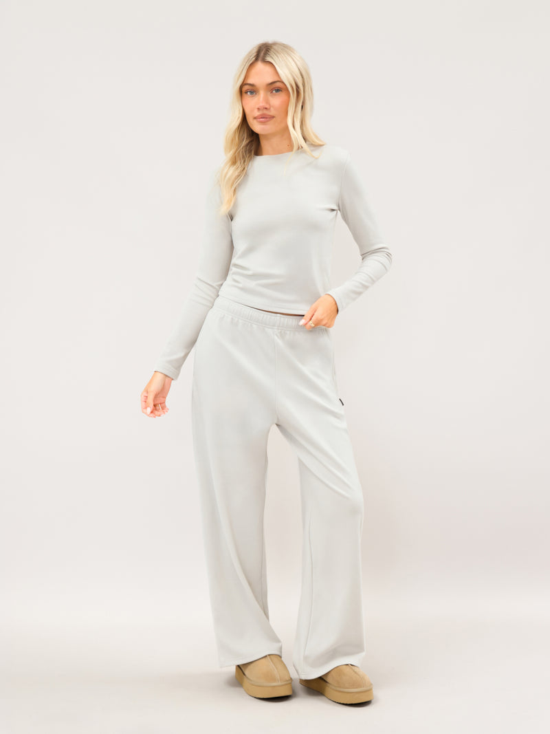 Sadie Long Sleeve Top - Stone