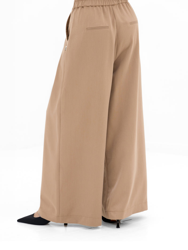 Ali Pleated Trousers - Tan