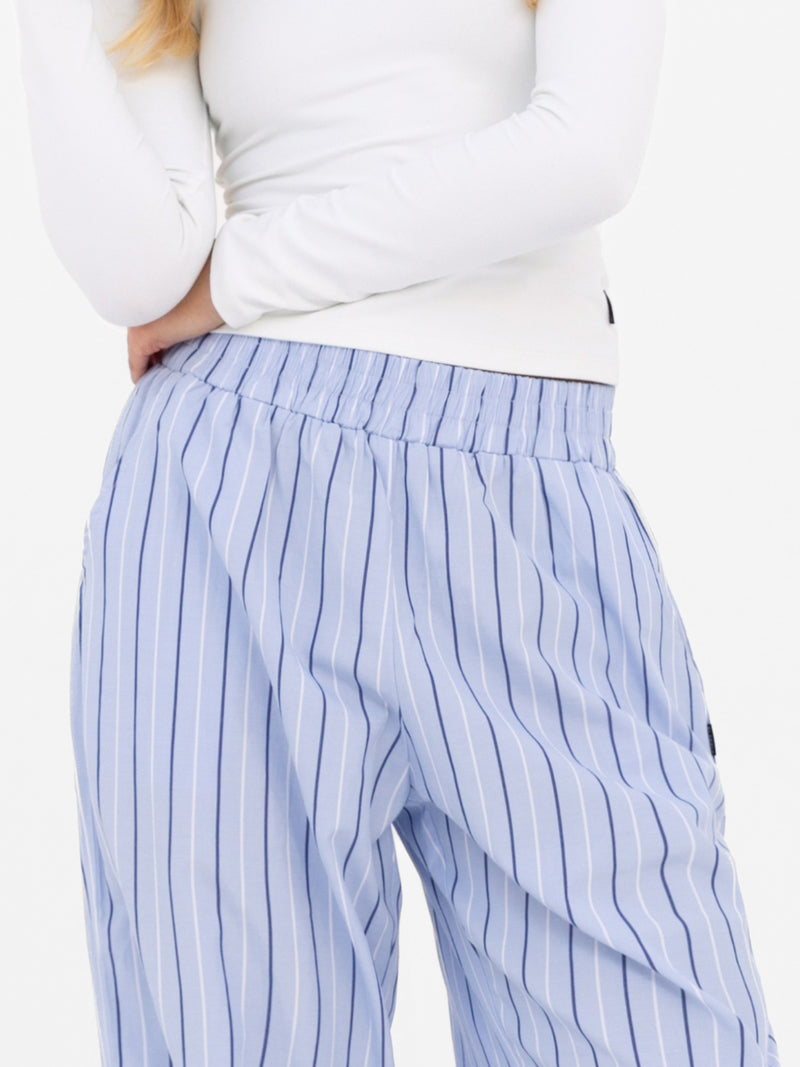 Noa Stripe Trousers - Blue Stripe