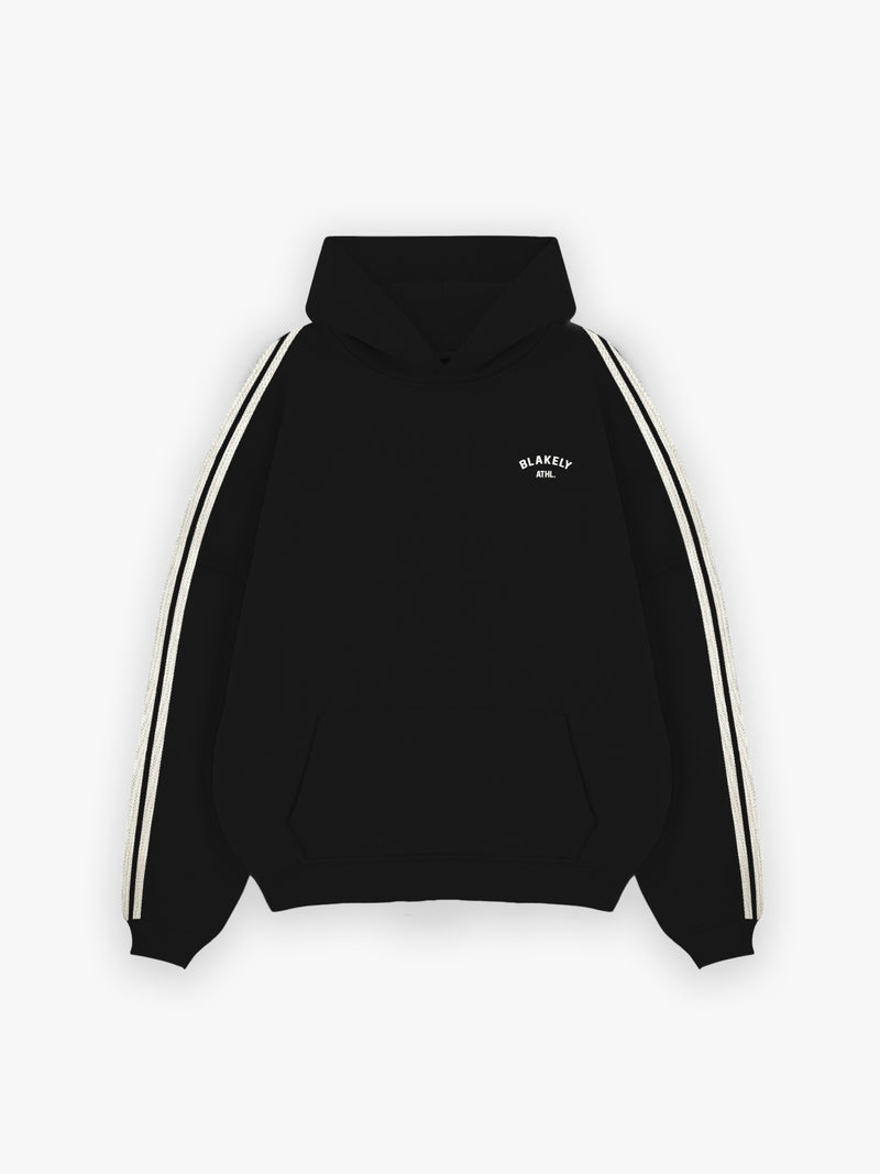 Zayd Relaxed Hoodie - Black