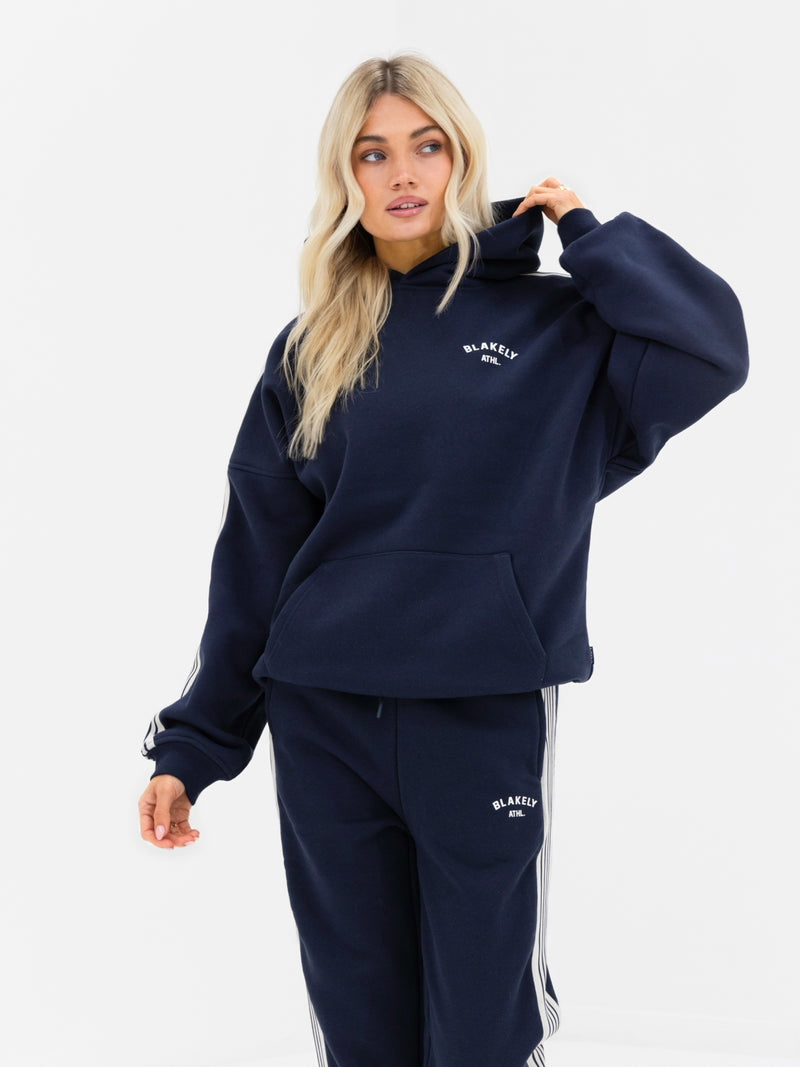 Immani Oversized Hoodie - Deep Navy