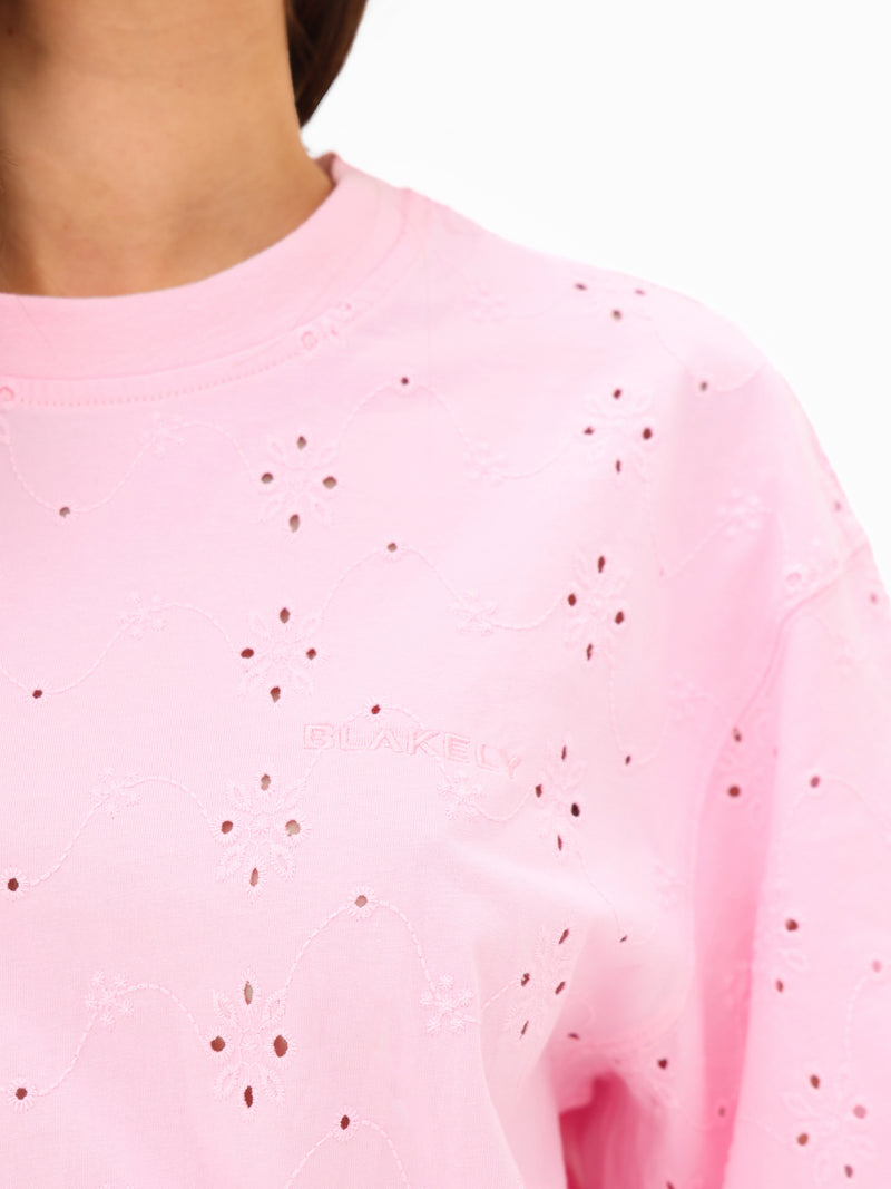 Amina Oversized T-Shirt - Pink