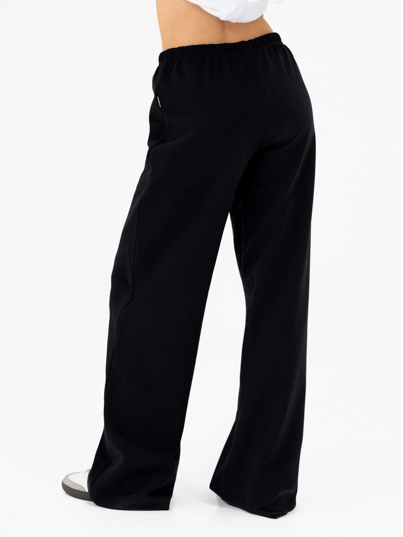 Emmy Wide Leg Trousers - Black