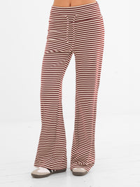 Siena Stripe Trousers - Red Stripe