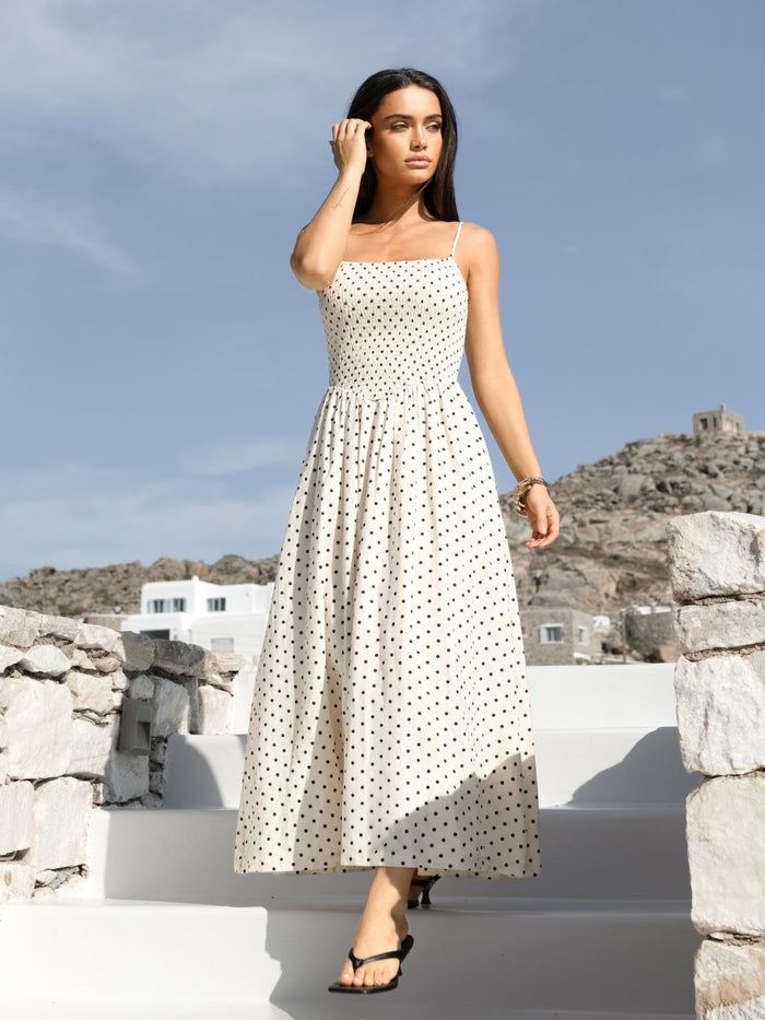 blakely maxi dress Blakely Maxi Dress Natural Black / Medium