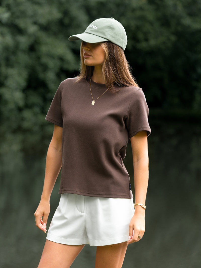 Blakely Everyday T-Shirt - Cocoa Brown
