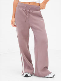 Yasmin Wide Leg Sweatpants - Dusty Pink