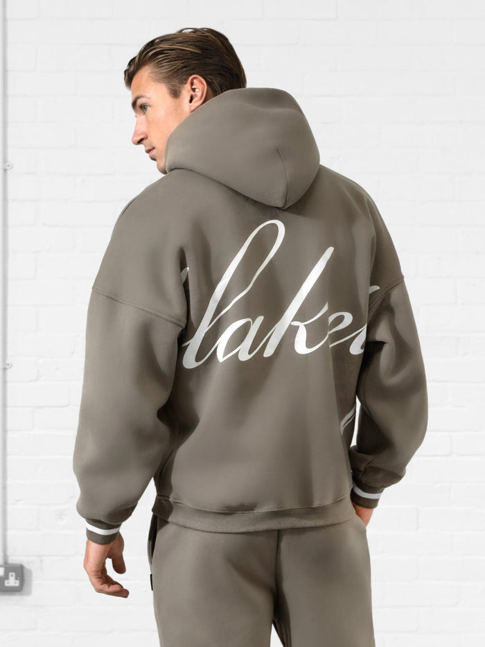 Abel Relaxed Hoodie - Safari Green