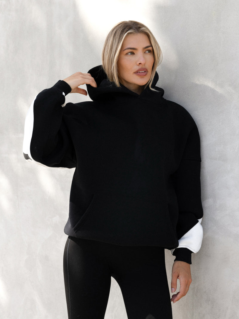 Indy Oversized Hoodie - Black