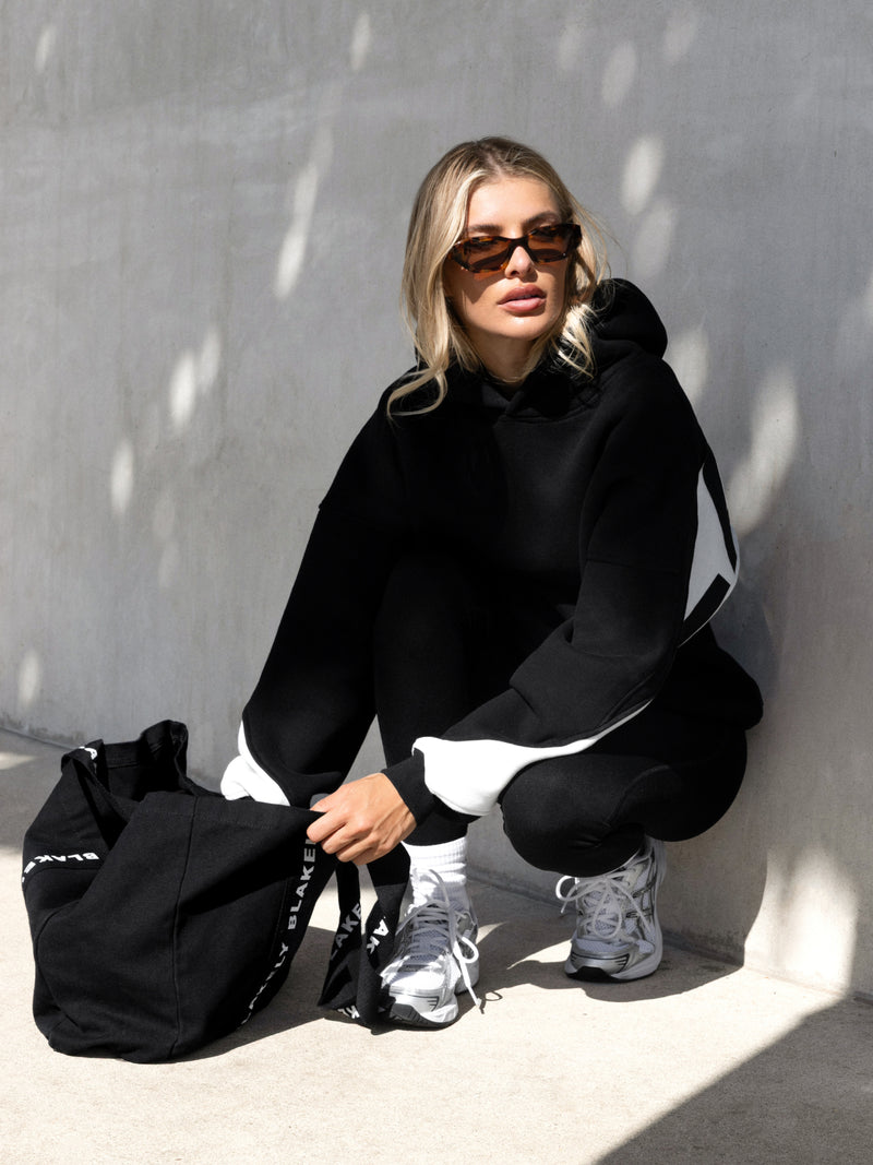 Indy Oversized Hoodie - Black