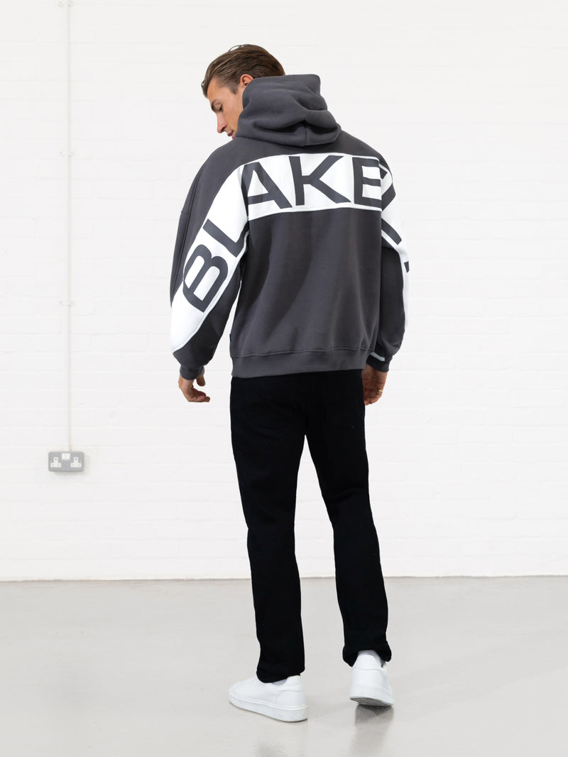 Caleb Relaxed Hoodie - Charcoal