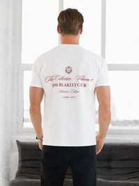 Blakely Club Relaxed T-Shirt - Flat White