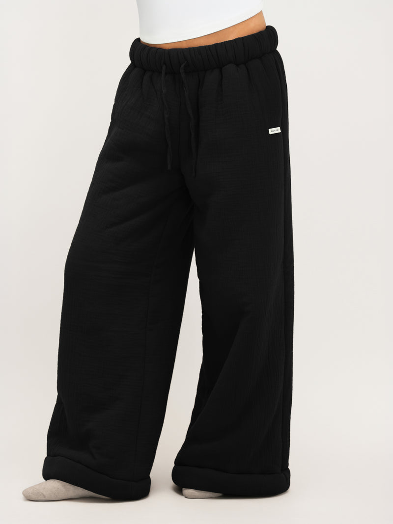 Duvet Sweatpants - Black