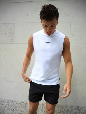 Universal Sleeveless T-Shirt - White