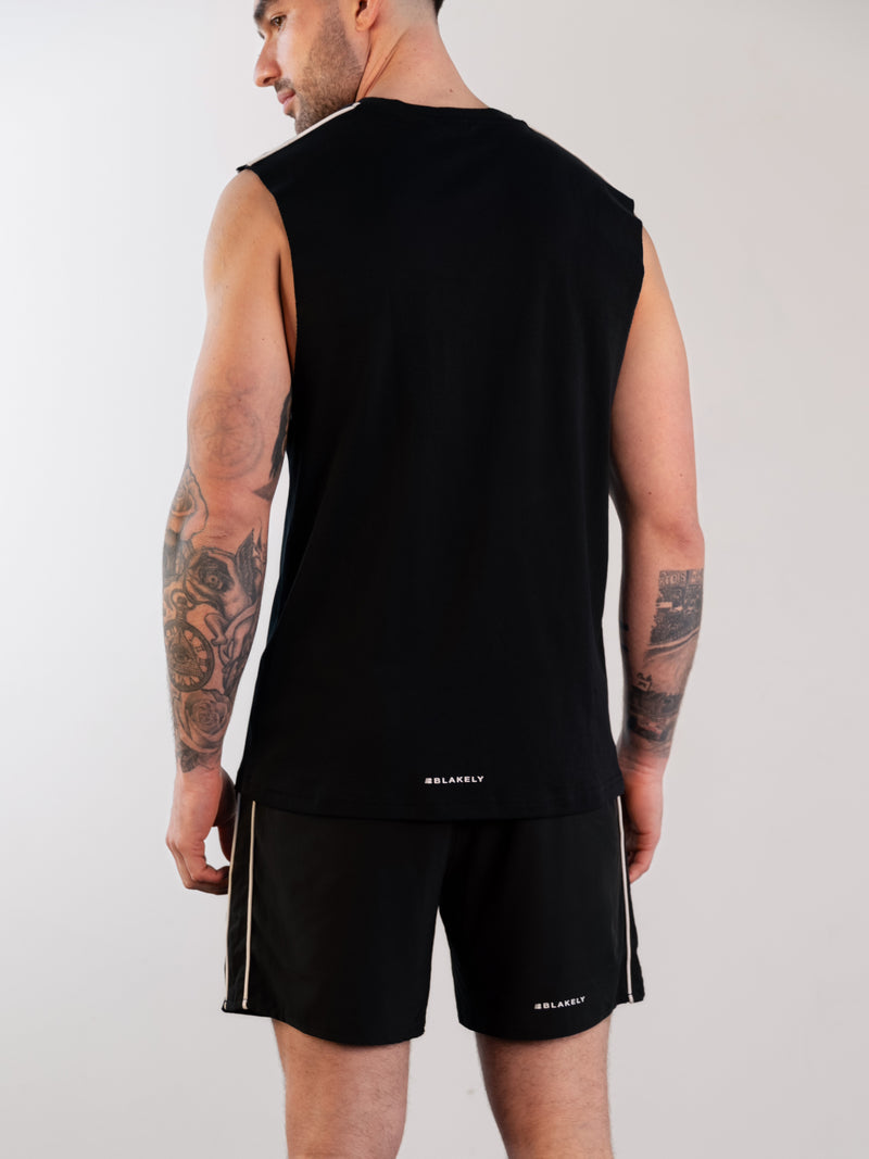 Apex Pro Sleeveless Vest - Black