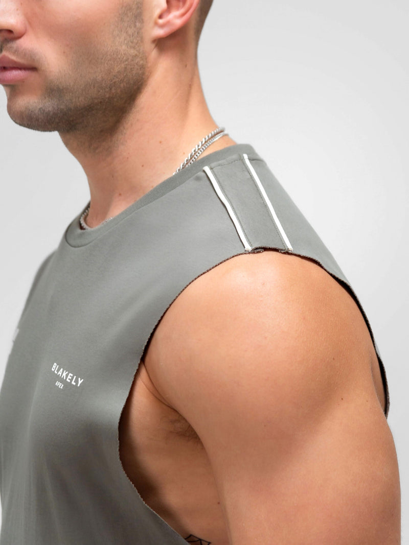 Apex Pro Sleeveless Vest - Safari Green