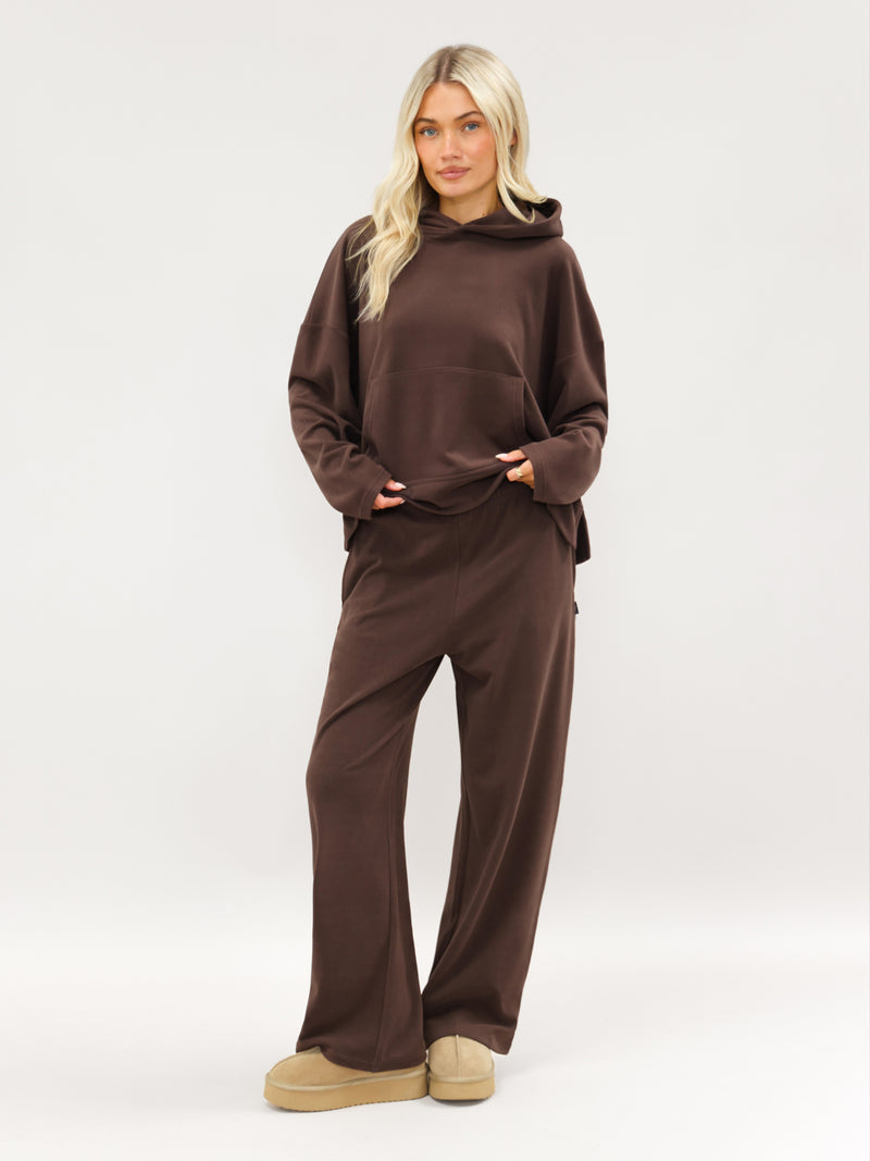 Sadie Hoodie - Chocolate Brown