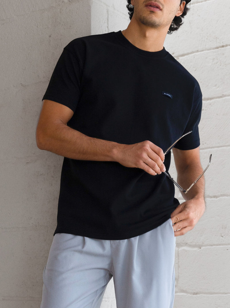 Elliot Relaxed T-Shirt - Black