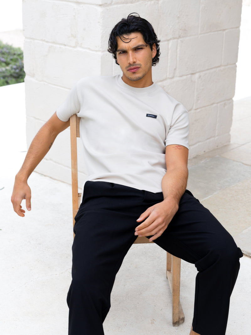 Elliot Relaxed T-Shirt - Stone