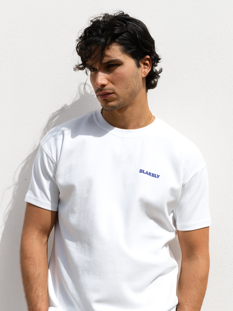 Chilli Print Relaxed T-Shirt - White