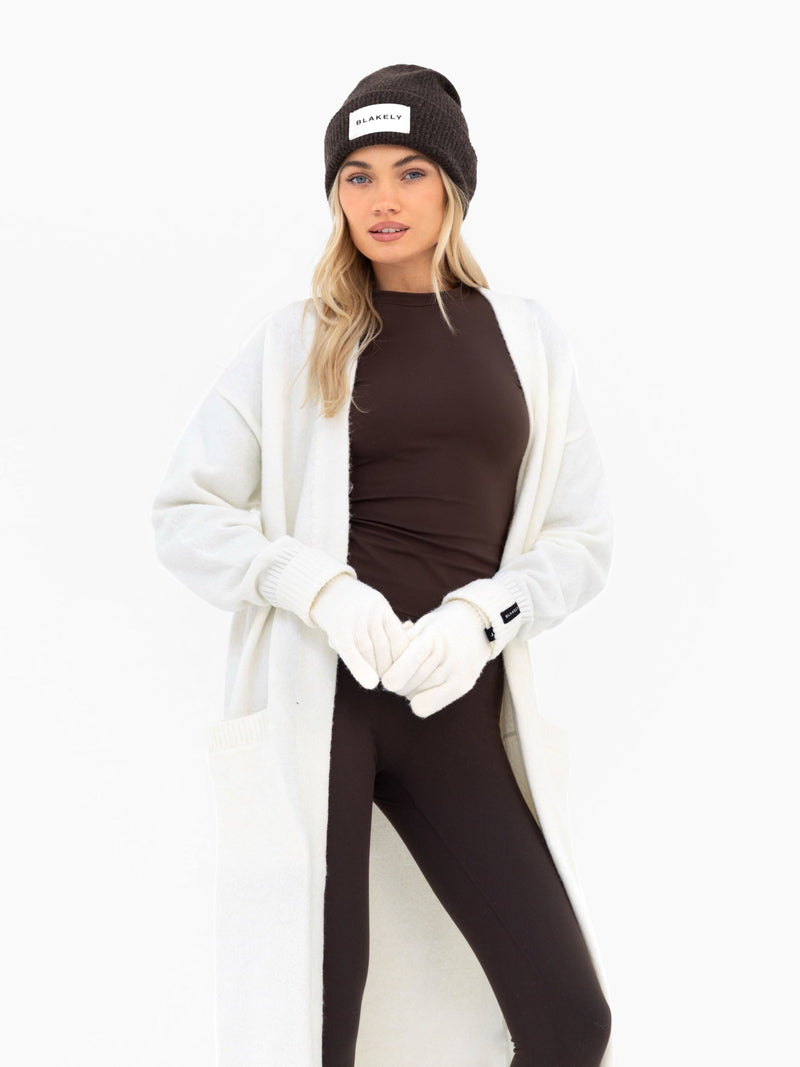 Mabel Longline Cardigan - Cream