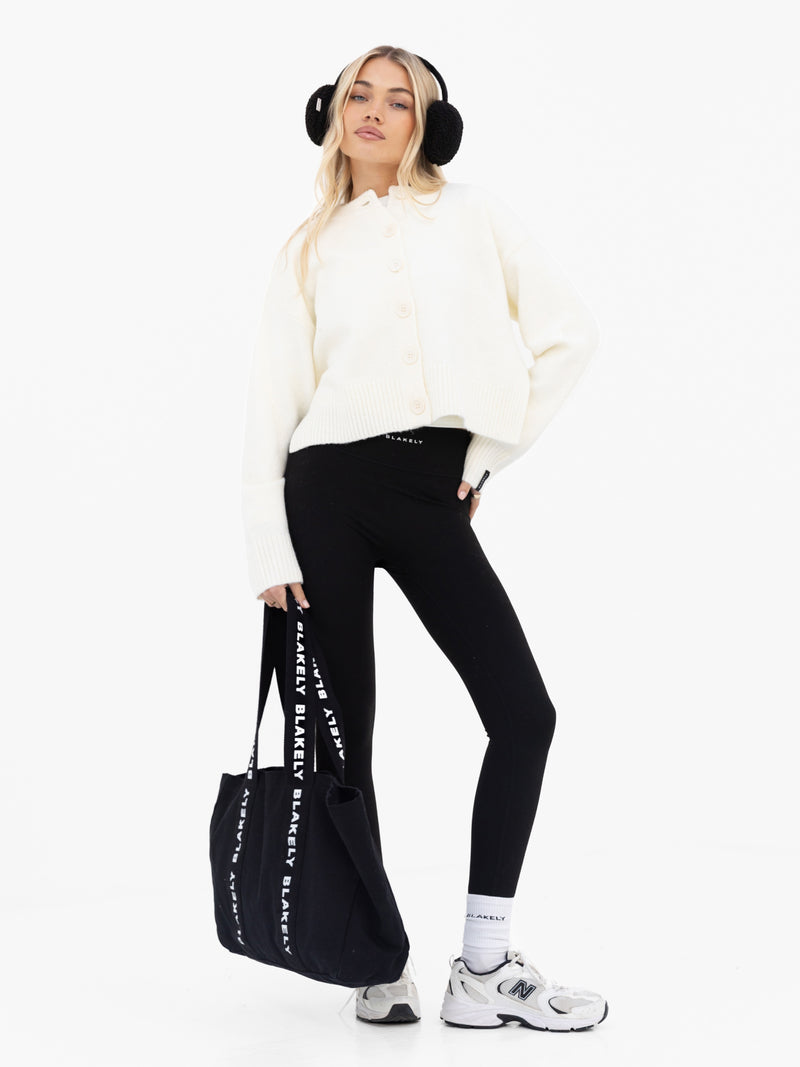 Mabel Button Up Cardigan - Cream