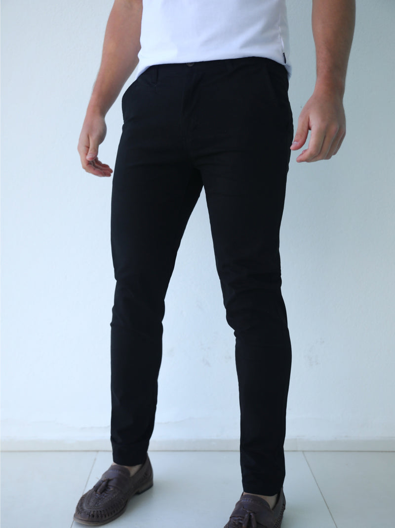 Stretch Chino - Black