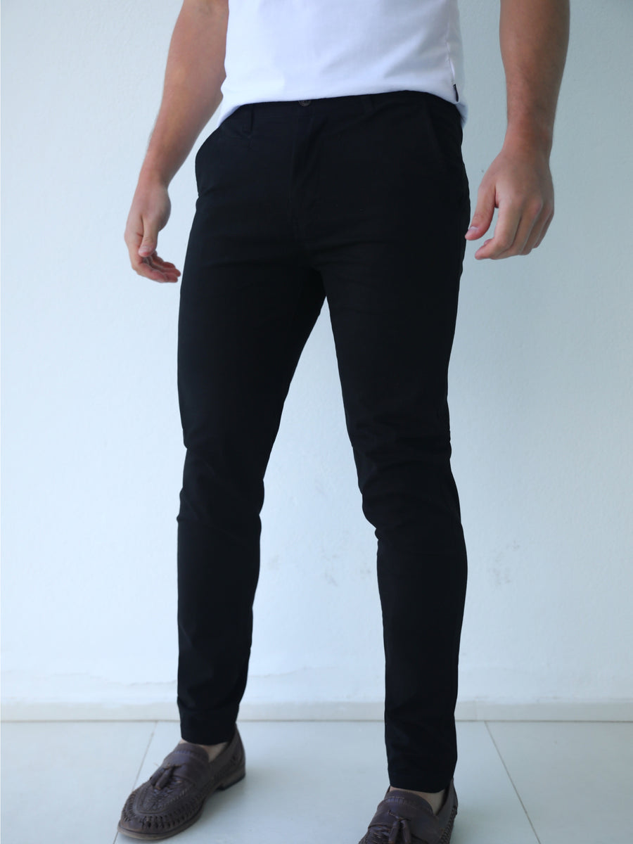 Stretch Chino - Black