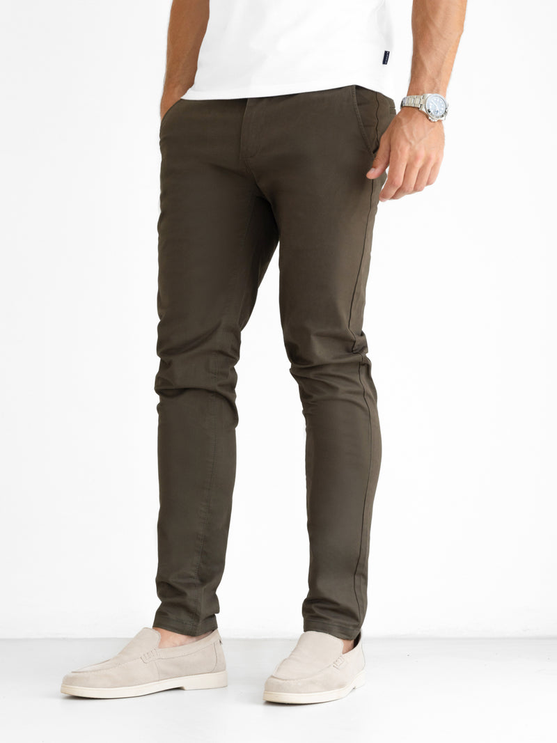 Stretch Chinos - Khaki
