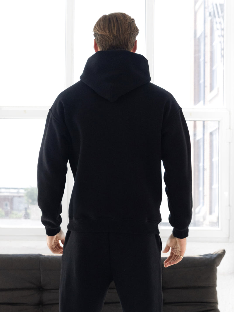 Blakely Basic Regular Fit Hoodie - Black