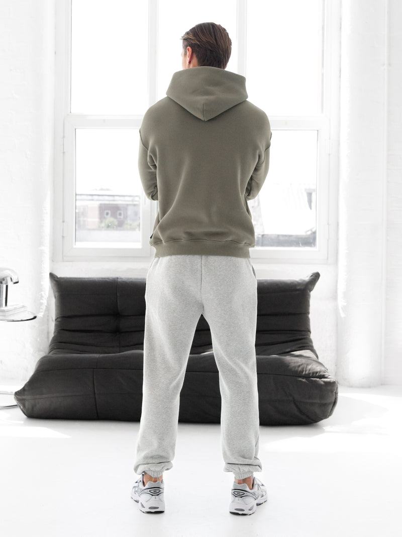Blakely Basic Regular Fit Hoodie - Safari Green