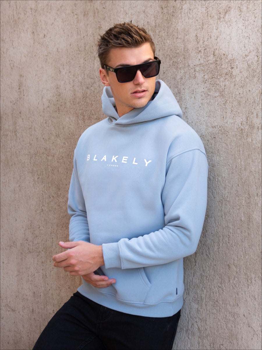 Evolved II Relaxed Hoodie - Ice Blue