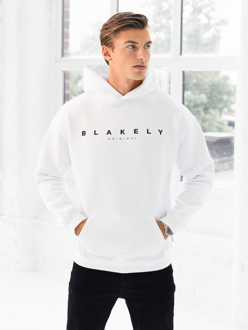 Evolved Relaxed Hoodie - White