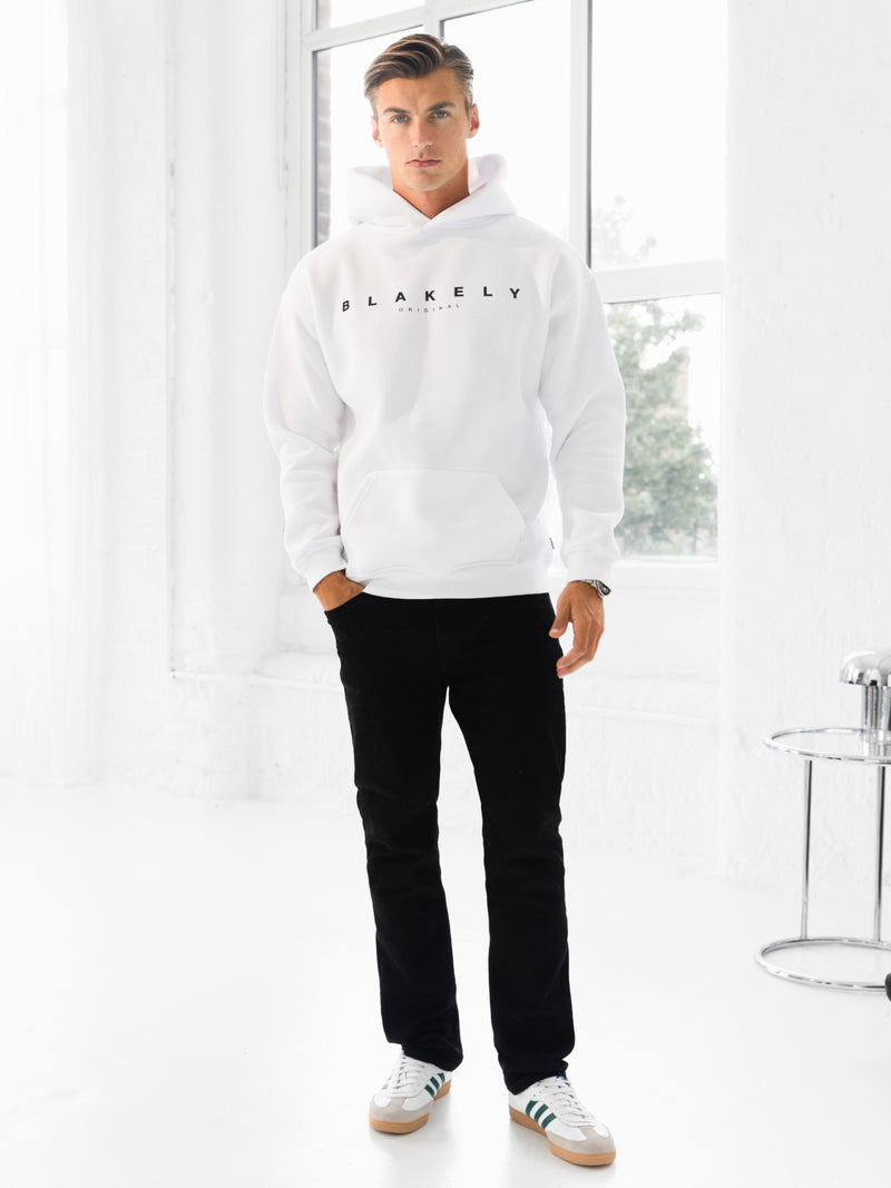 Evolved Relaxed Hoodie - White