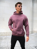 Universal Relaxed Hoodie - Burgundy