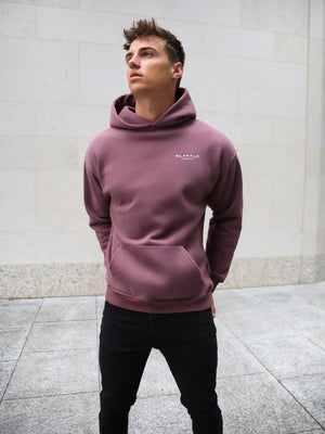 Universal Relaxed Hoodie - Burgundy