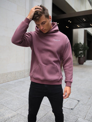 Universal Relaxed Hoodie - Burgundy