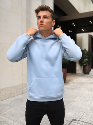 Universal Relaxed Hoodie - Ice Blue