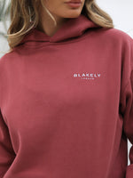Universal Women's Relaxed Hoodie - Deep Berry