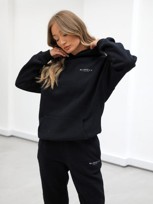 Universal Women's Relaxed Hoodie - Black