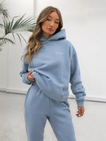 Universal Women's Relaxed Hoodie - Ice Blue